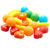 Yupik Mini Fruit Shaped Pressed Candies, 1 kg, Kosher - Image 2